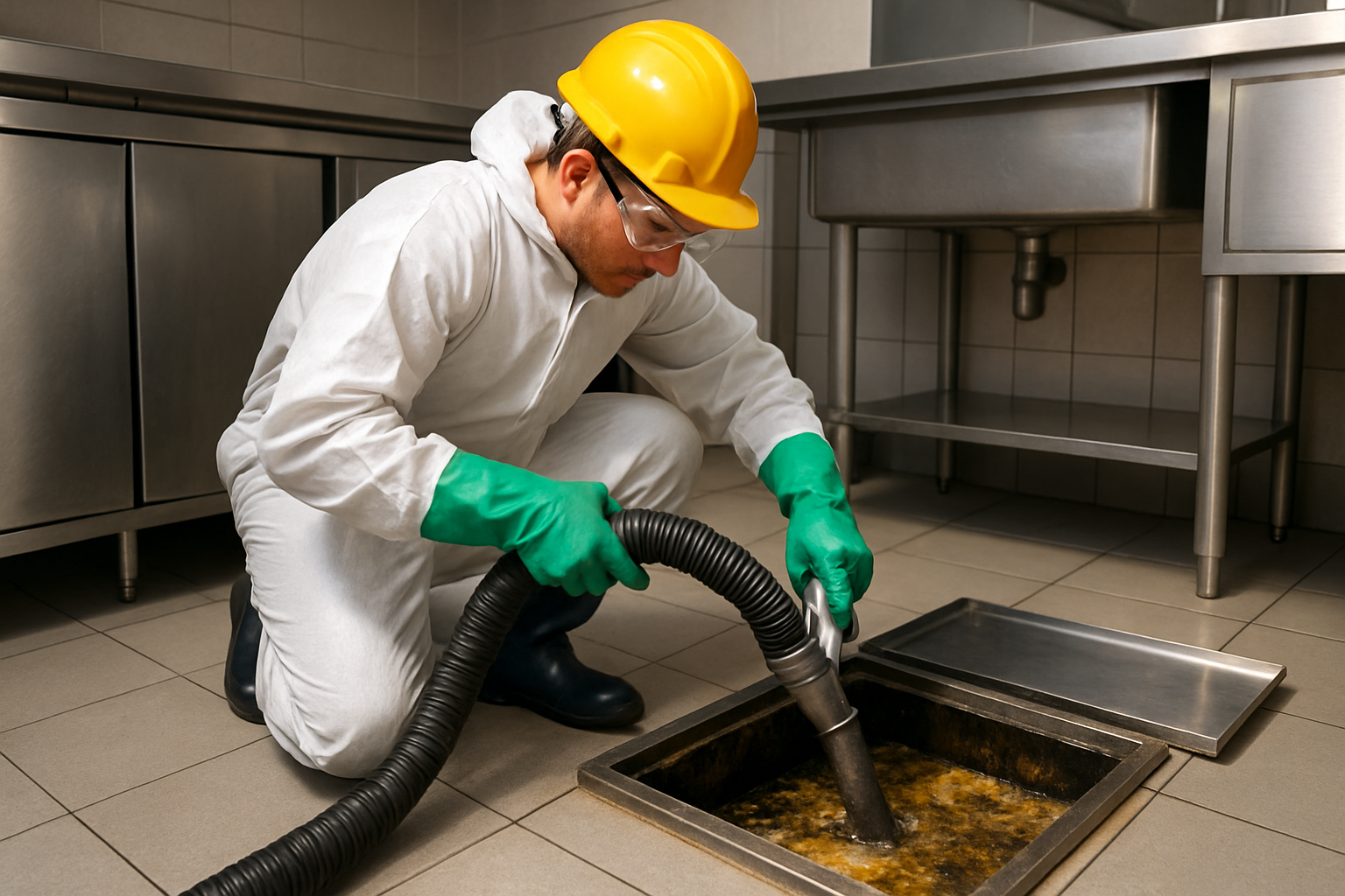 Limpeza de Caixa de Gordura em Jaú SP